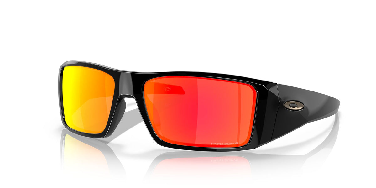 Oakley Heliostat 0OO9231 923106 61 Polished Black / Prizm Ruby 61 / Polycarbonate / O_matter / Injected