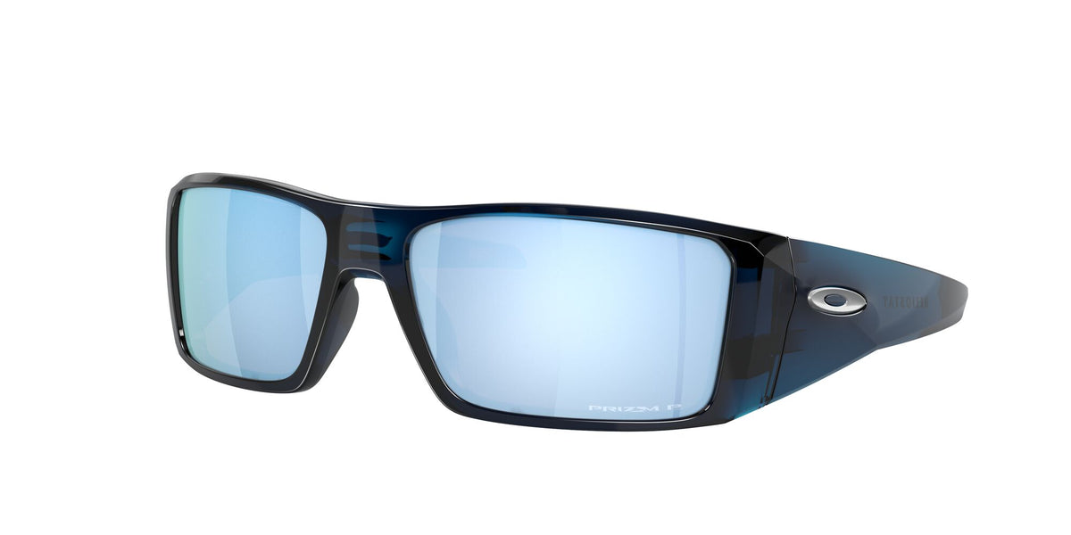 Oakley Heliostat 0OO9231 923114 61 Transparent Poseidon / Prizm Deep Water Polarized