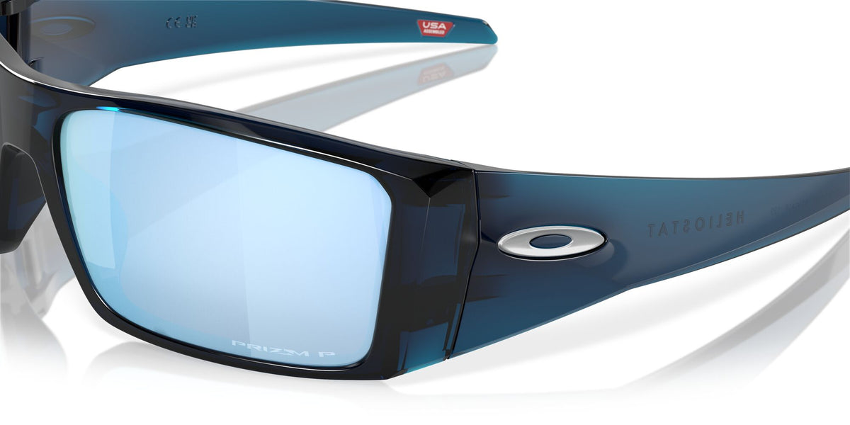 Oakley Heliostat 0OO9231 923114 61 Transparent Poseidon / Prizm Deep Water Polarized