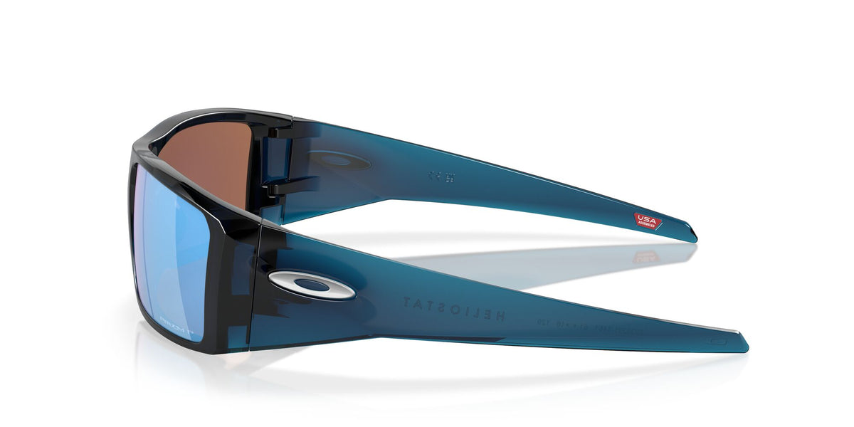 Oakley Heliostat 0OO9231 923114 61 Transparent Poseidon / Prizm Deep Water Polarized