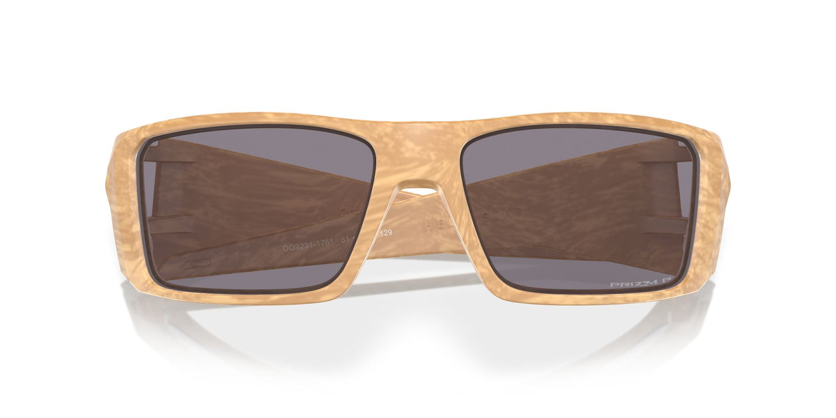 Oakley Heliostat 0OO9231 923117 61 Matte Stone Desert Tan / Prizm Grey Polarized