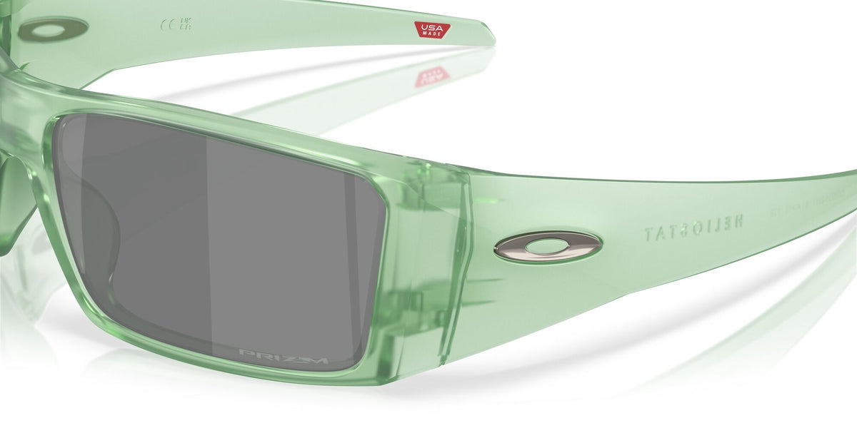 Oakley Heliostat 0OO9231 923122 61 Matt Transparent Jade/ Prizm Black