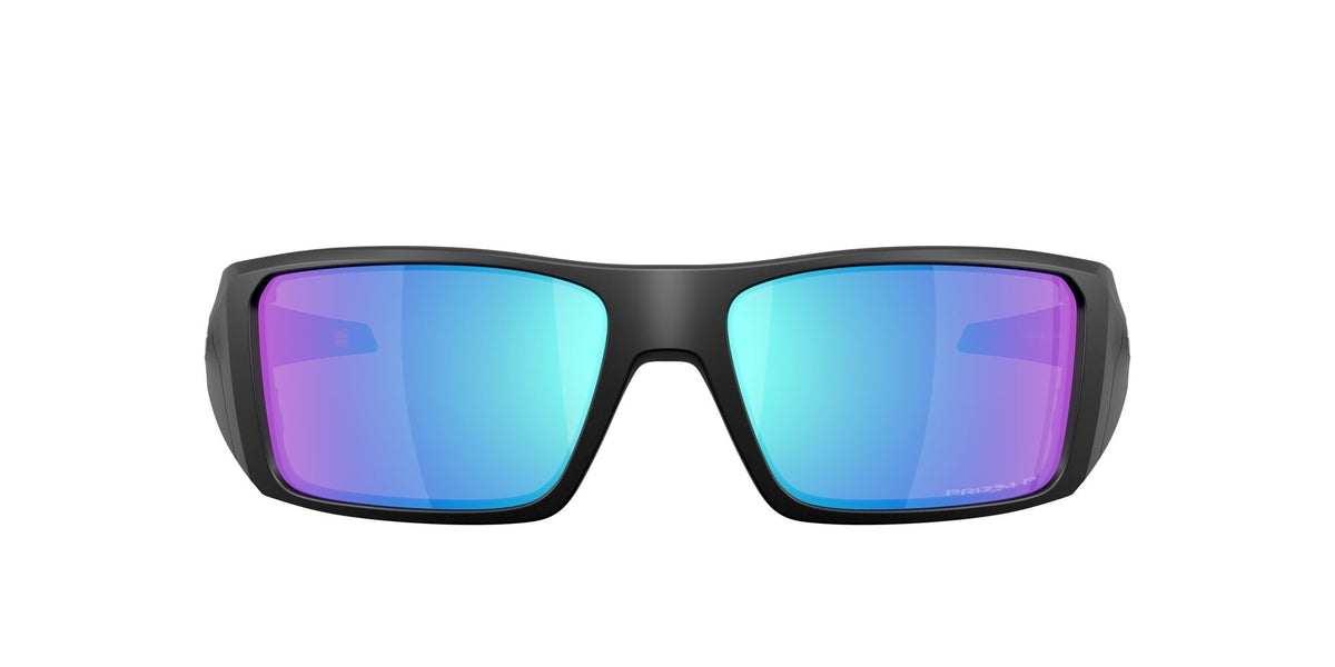 Oakley Heliostat 0OO9231 923123 61 Matte Black/ Prizm Sapphire Polarized