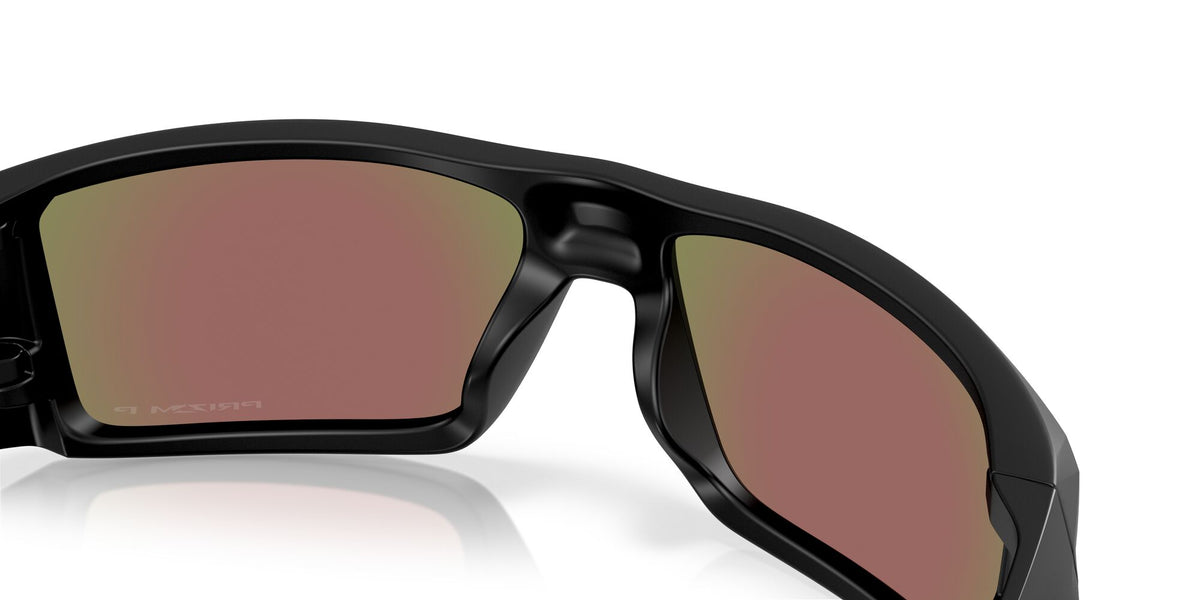 Oakley Heliostat 0OO9231 923123 61 Matte Black/ Prizm Sapphire Polarized