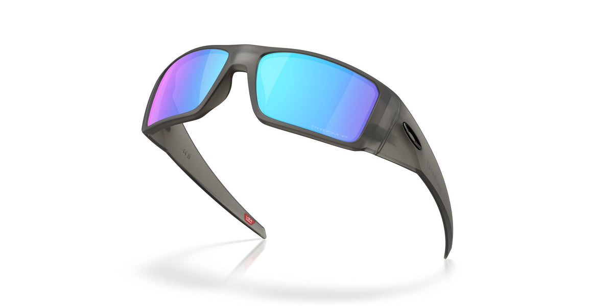 Oakley Heliostat 0OO9231 923124 61 Matte Grey Smoke/ Prizm Sapphire Polarized