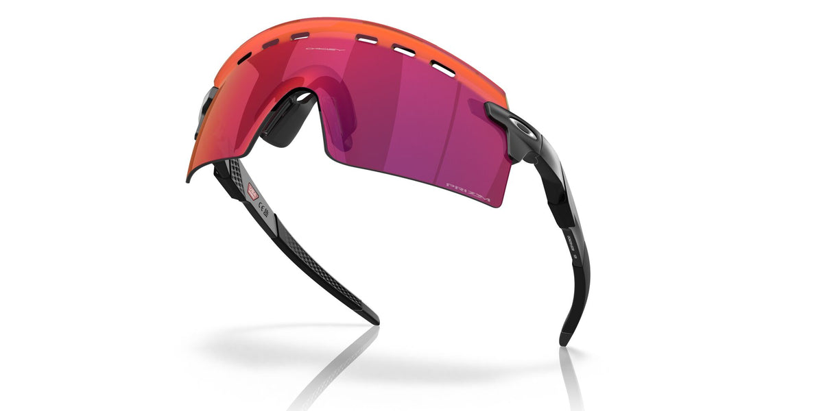 Oakley Encoder Strike Vented 0OO9235 923502 39 Matte Black / Prizm Road 39 / Polycarbonate / O_matter / Injected