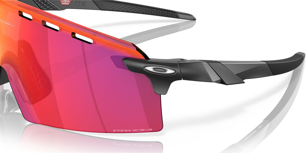 Oakley Encoder Strike Vented 0OO9235 923502 39 Matte Black / Prizm Road 39 / Polycarbonate / O_matter / Injected