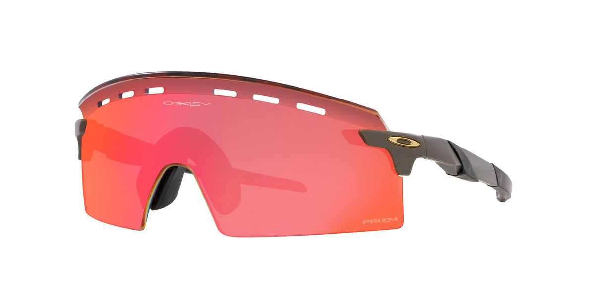 Oakley Encoder Strike Vented 0OO9235 923508 39 Matte Onyx / Prizm Trail Torch 39 / Polycarbonate / O_matter / Injected