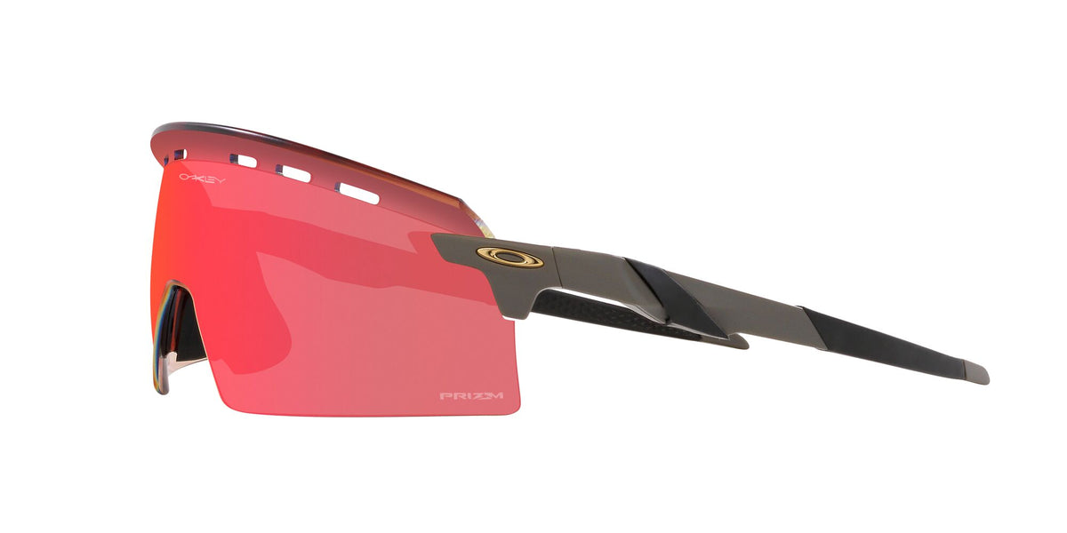 Oakley Encoder Strike Vented 0OO9235 923508 39 Matte Onyx / Prizm Trail Torch 39 / Polycarbonate / O_matter / Injected