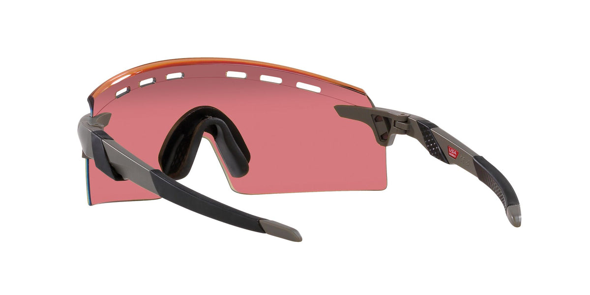 Oakley Encoder Strike Vented 0OO9235 923508 39 Matte Onyx / Prizm Trail Torch 39 / Polycarbonate / O_matter / Injected
