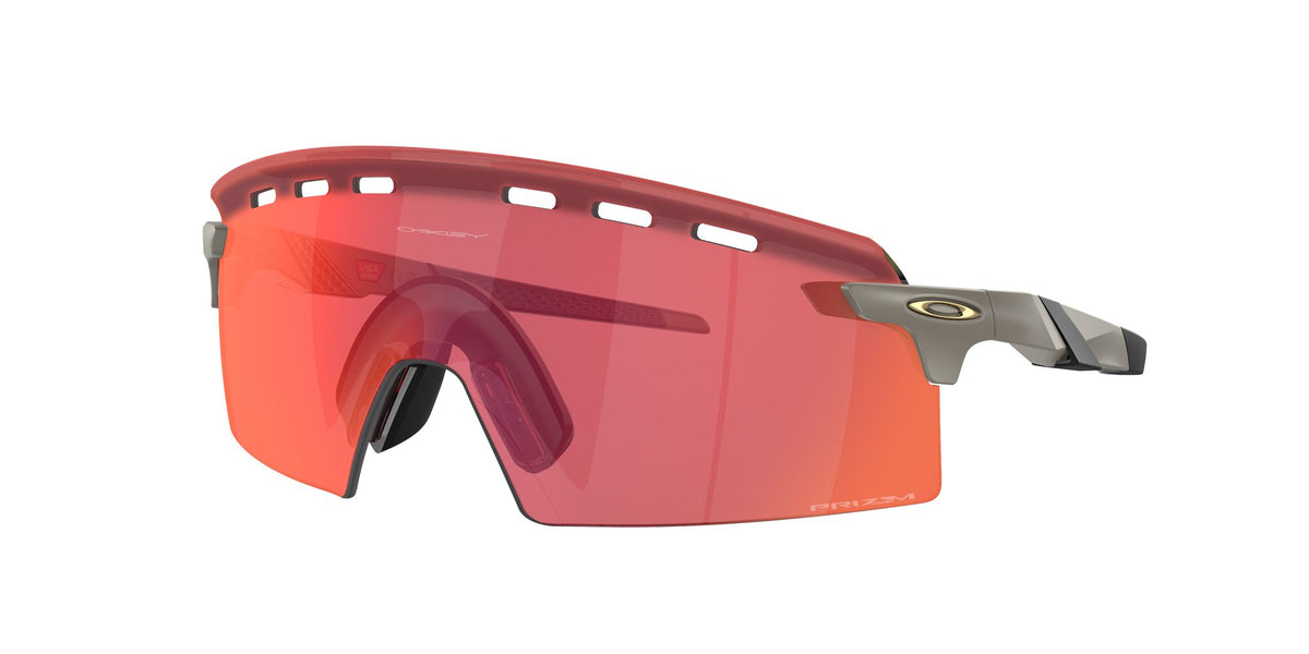 Oakley Encoder Strike Vented 0OO9235 923508 39 Matte Onyx / Prizm Trail Torch 39 / Polycarbonate / O_matter / Injected