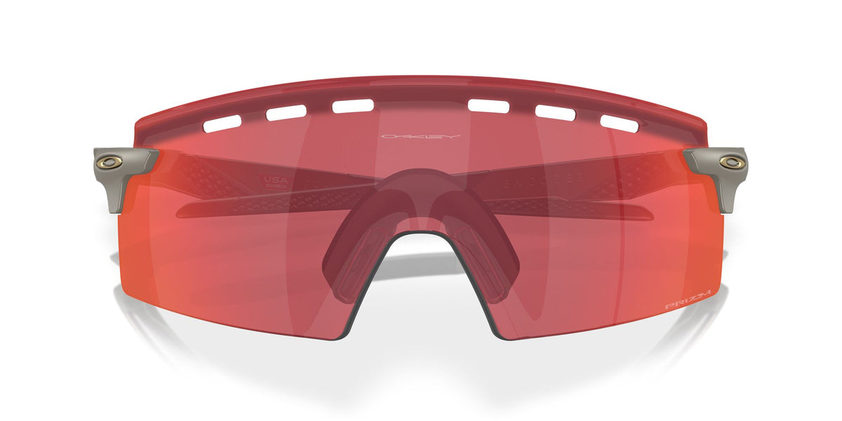 Oakley Encoder Strike Vented 0OO9235 923508 39 Matte Onyx / Prizm Trail Torch 39 / Polycarbonate / O_matter / Injected