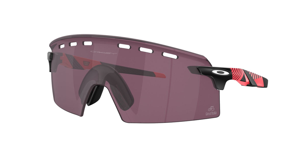 Oakley Encoder Strike Vented 0OO9235 923516 39 Pink Stripes / Prizm Road Black