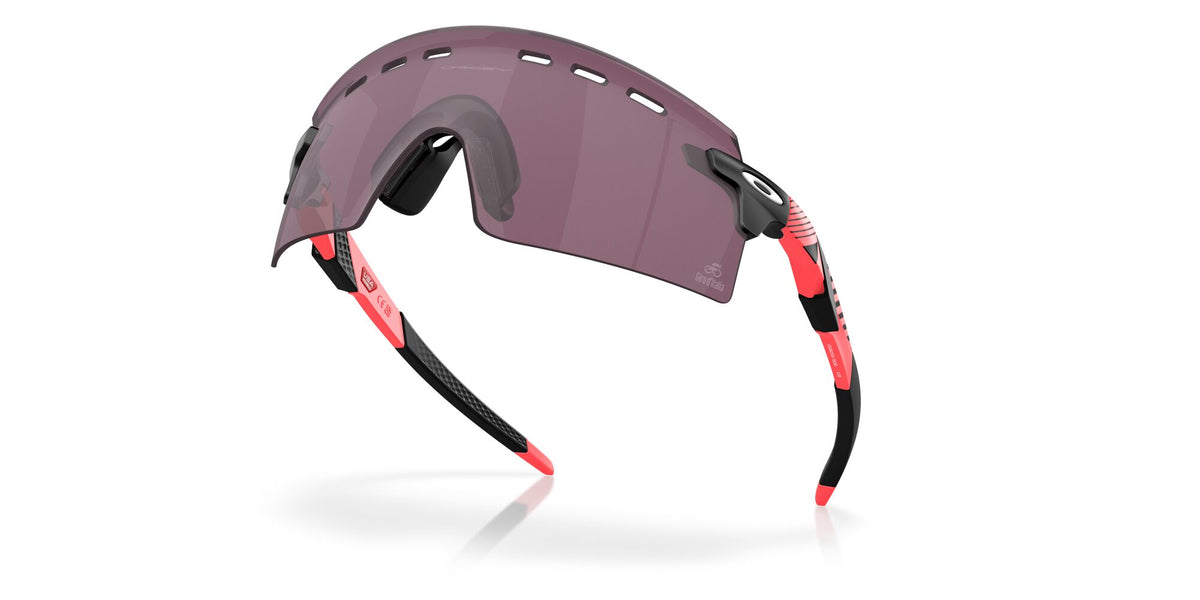Oakley Encoder Strike Vented 0OO9235 923516 39 Pink Stripes / Prizm Road Black