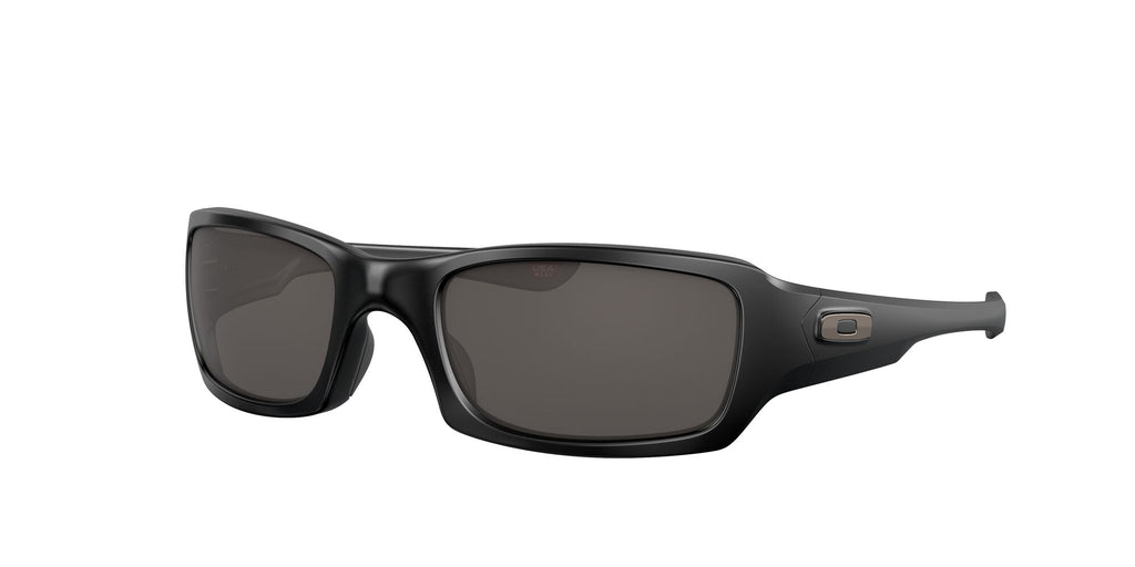 Oakley Fives Squared 0OO9238 923810 54 Matte Black / Warm Grey 54 / Polycarbonate / O_matter / Injected