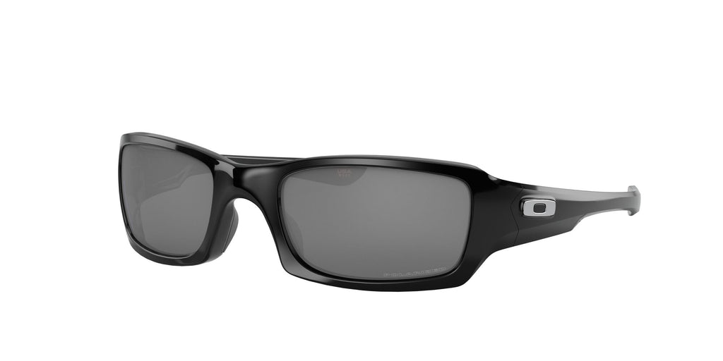 Oakley Fives Squared 0OO9238 923806 54 Polished Black / Black Iridium Polarized 54