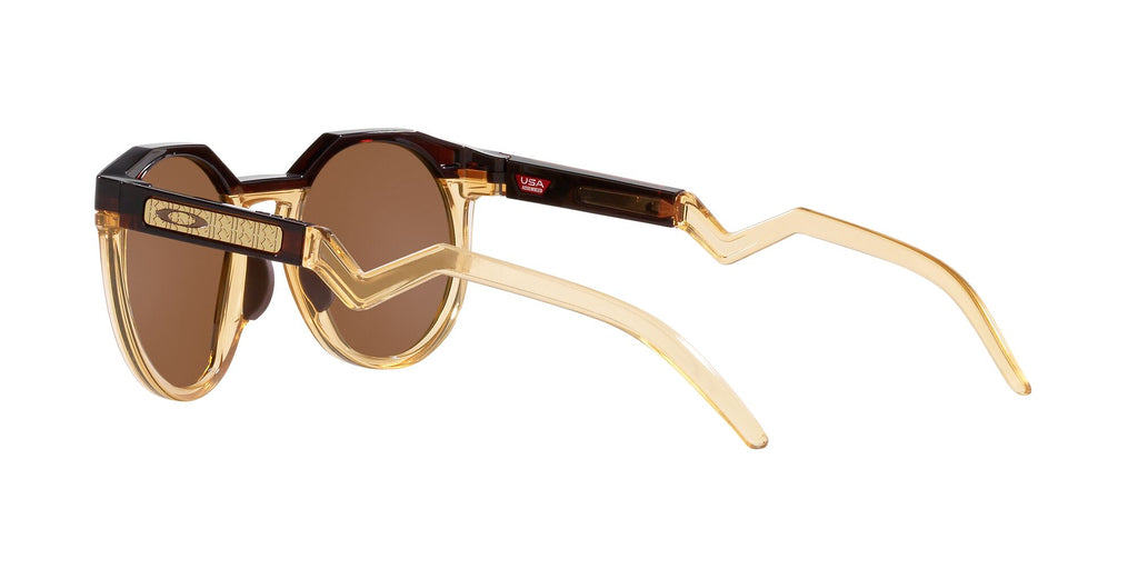 Oakley Hstn 0OO9242 924207 52 Dark Amber/Light Curry / Prizm Tungsten 52 / Polycarbonate / O_matter / Injected