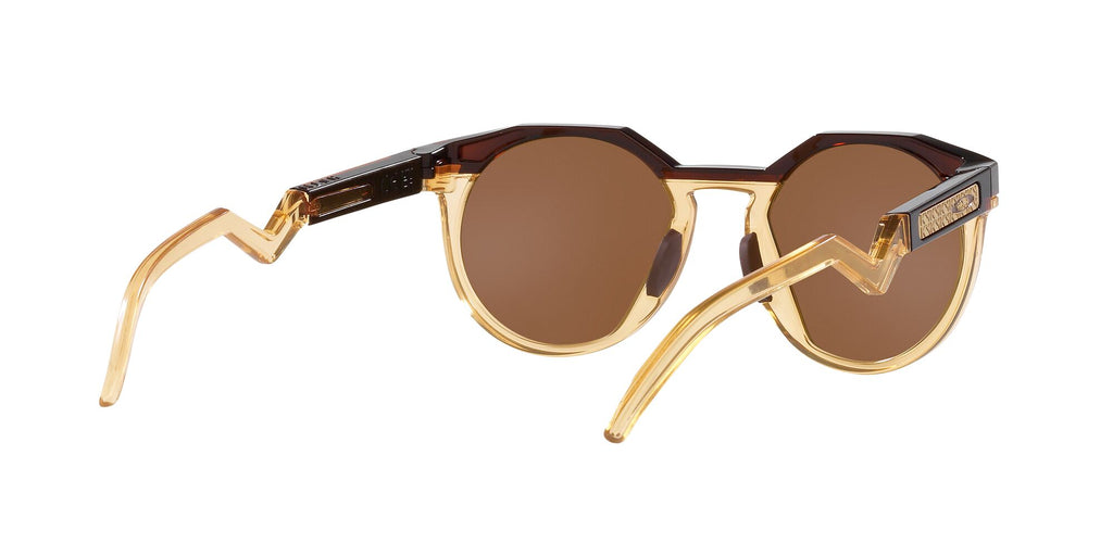 Oakley Hstn 0OO9242 924207 52 Dark Amber/Light Curry / Prizm Tungsten 52 / Polycarbonate / O_matter / Injected