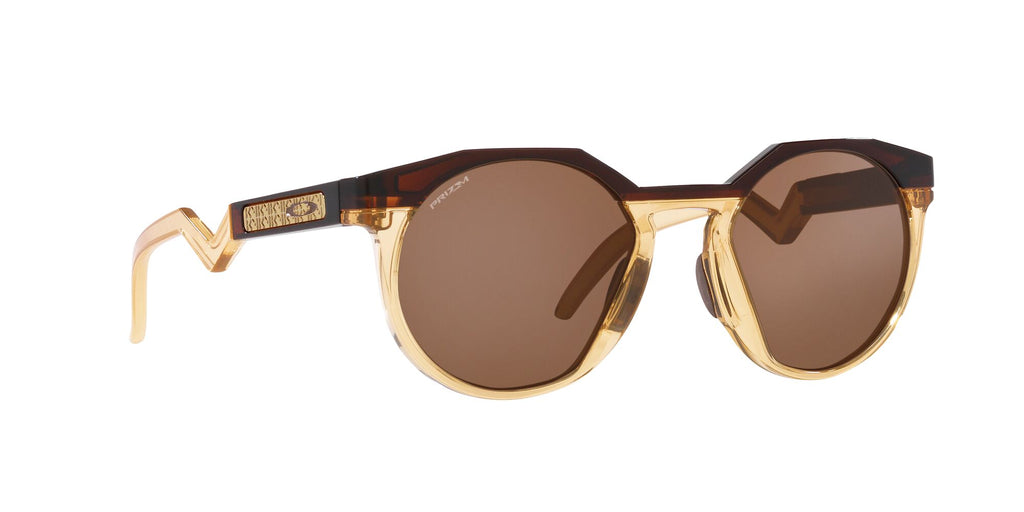 Oakley Hstn 0OO9242 924207 52 Dark Amber/Light Curry / Prizm Tungsten 52 / Polycarbonate / O_matter / Injected