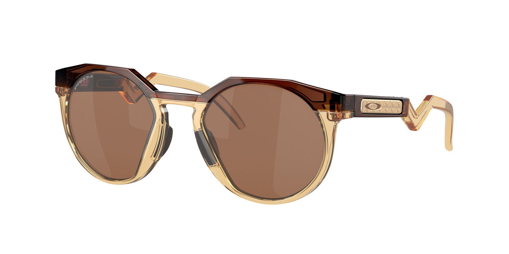 Oakley Hstn 0OO9242 924207 52 Dark Amber/Light Curry / Prizm Tungsten 52 / Polycarbonate / O_matter / Injected