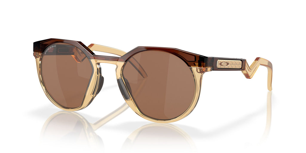 Oakley Hstn 0OO9242 924207 52 Dark Amber/Light Curry / Prizm Tungsten 52 / Polycarbonate / O_matter / Injected