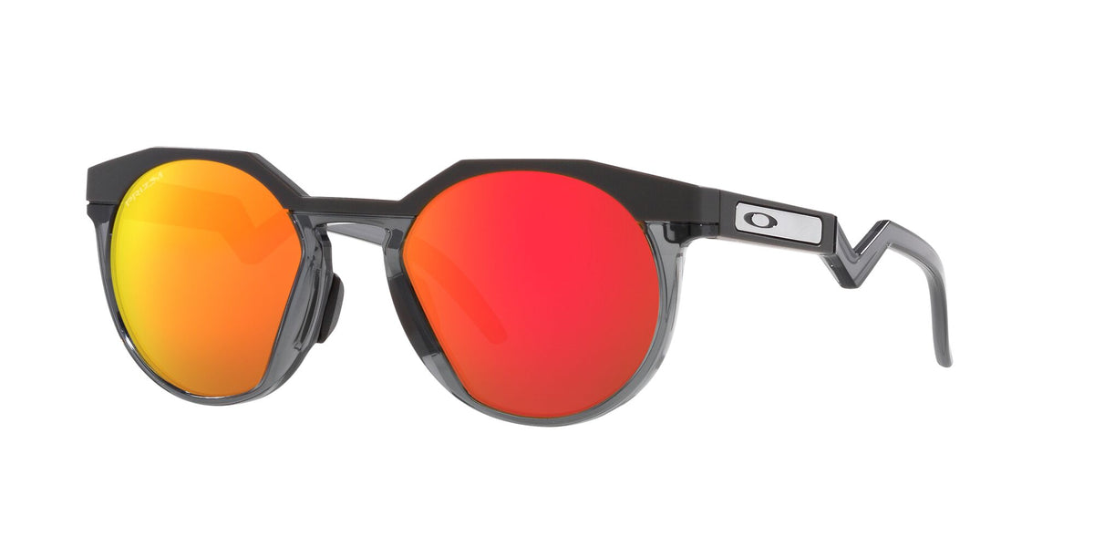Oakley Hstn A 0OO9242A 924202 52 Matte Carbon / Prizm Ruby 52 / Polycarbonate / O_matter / Injected