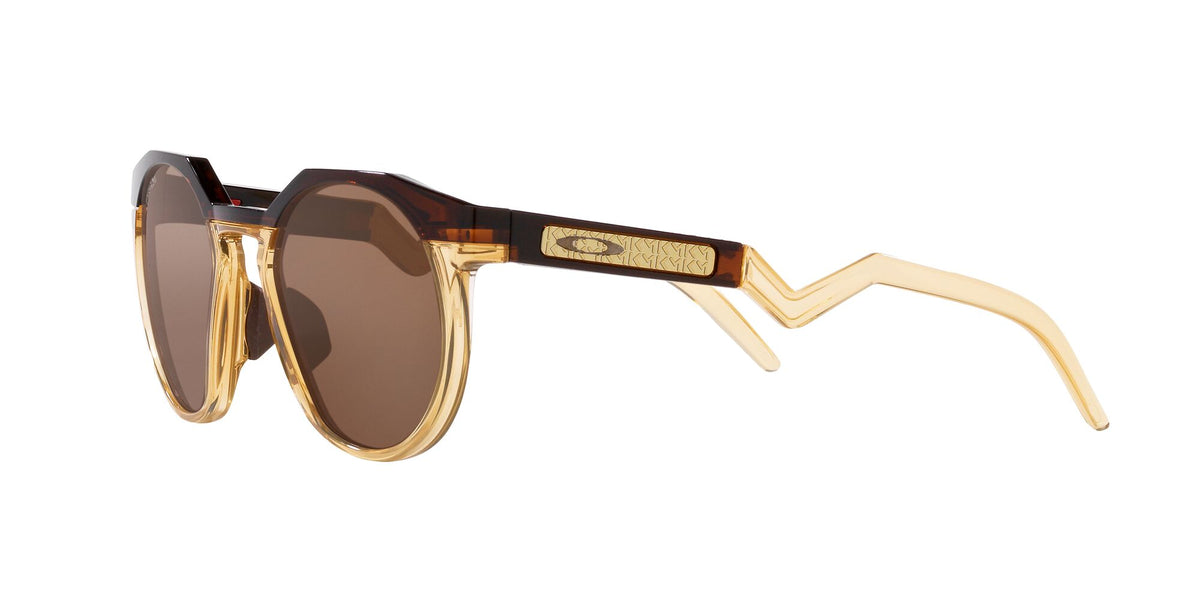 Oakley Hstn A 0OO9242A 924207 52 Dark Amber/Light Curry / Prizm Tungsten 52 / Polycarbonate / O_matter / Injected