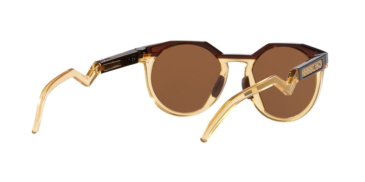 Oakley Hstn A 0OO9242A 924207 52 Dark Amber/Light Curry / Prizm Tungsten 52 / Polycarbonate / O_matter / Injected