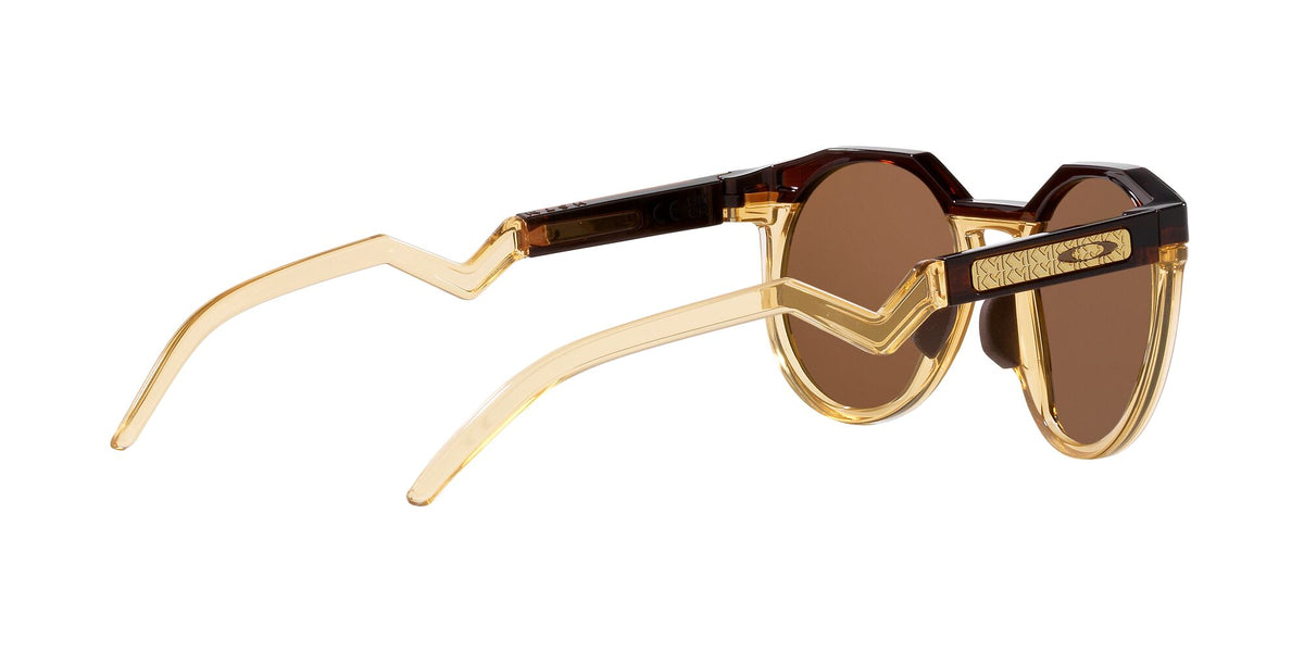 Oakley Hstn A 0OO9242A 924207 52 Dark Amber/Light Curry / Prizm Tungsten 52 / Polycarbonate / O_matter / Injected