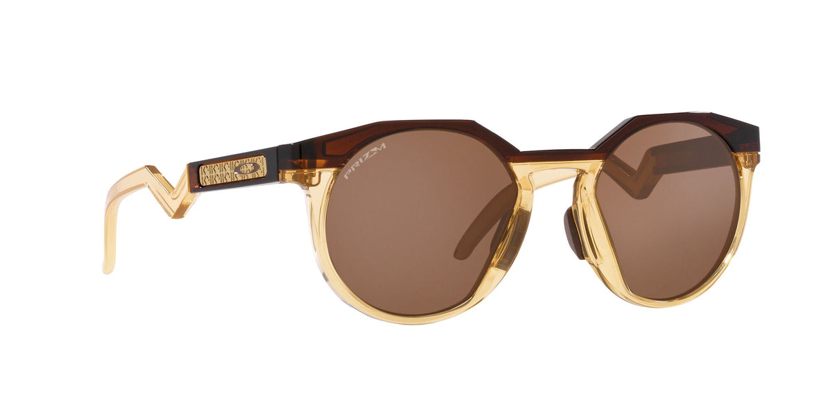 Oakley Hstn A 0OO9242A 924207 52 Dark Amber/Light Curry / Prizm Tungsten 52 / Polycarbonate / O_matter / Injected