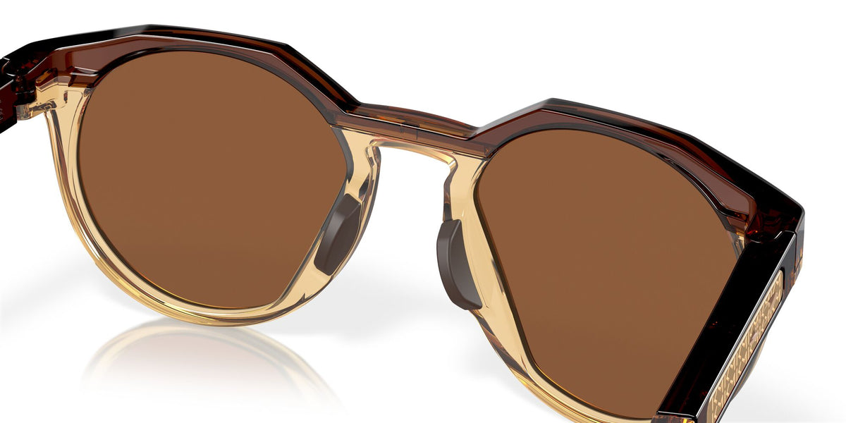 Oakley Hstn A 0OO9242A 924207 52 Dark Amber/Light Curry / Prizm Tungsten 52 / Polycarbonate / O_matter / Injected