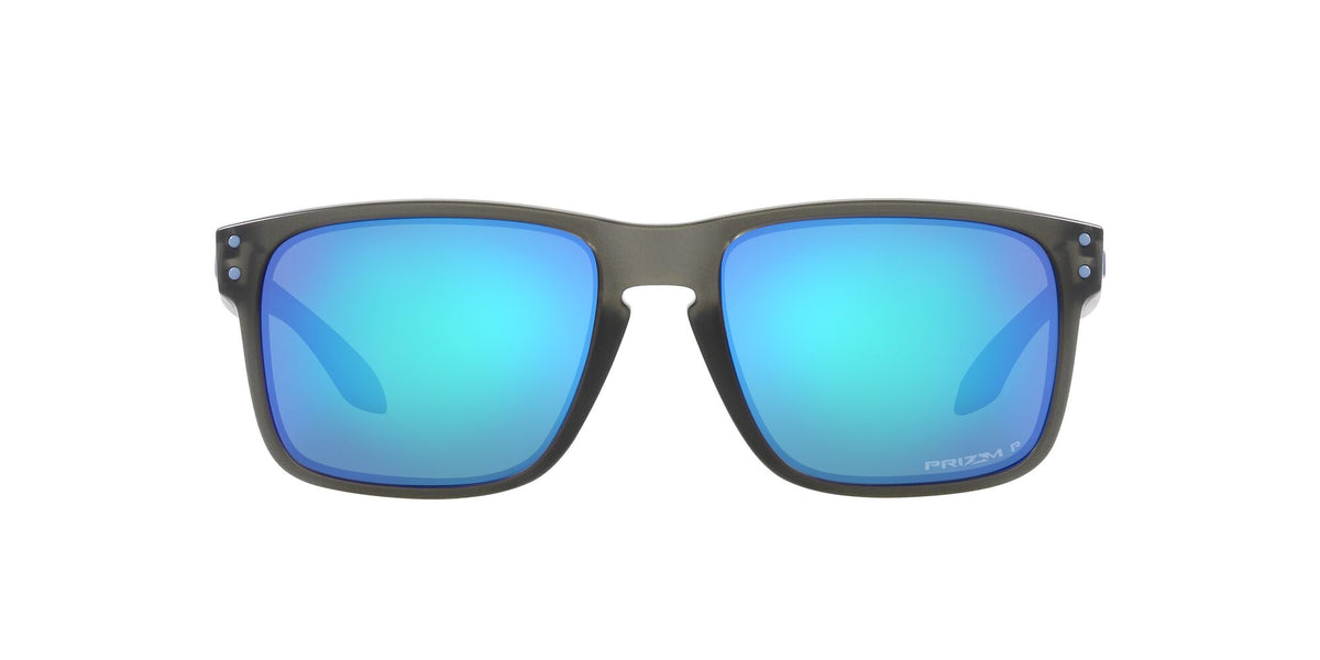 OO 9244 Oakley Holbrook (A) Matte Grey Smoke / Prizm Sapphire Polarised 56 56 / Polycarbonate / O_matter / Injected