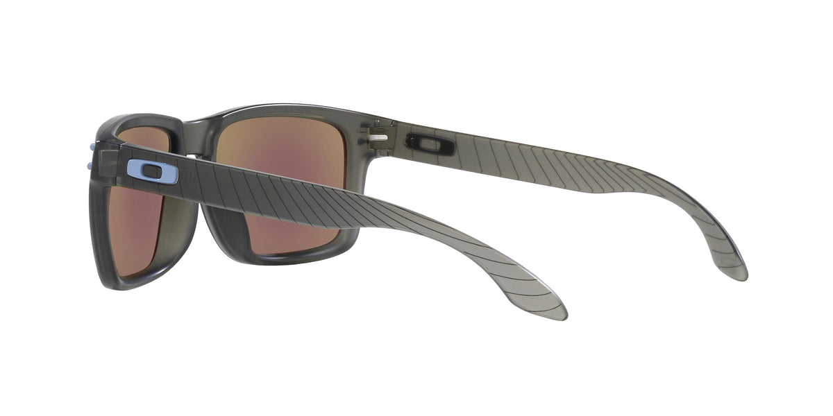 OO 9244 Oakley Holbrook (A) Matte Grey Smoke / Prizm Sapphire Polarised 56 56 / Polycarbonate / O_matter / Injected
