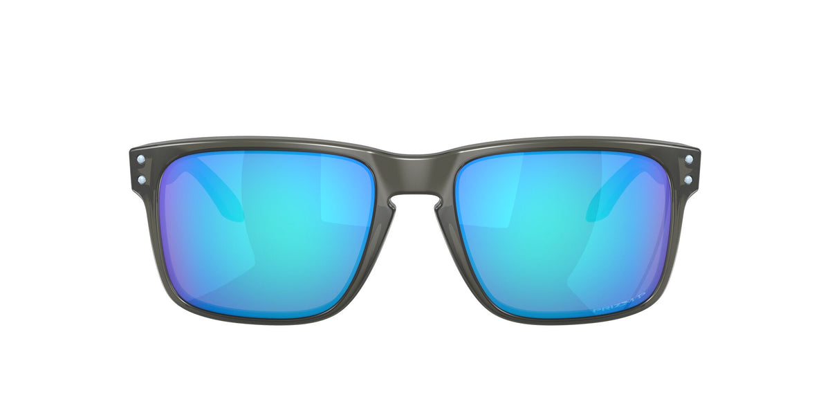 OO 9244 Oakley Holbrook (A) Matte Grey Smoke / Prizm Sapphire Polarised 56 56 / Polycarbonate / O_matter / Injected
