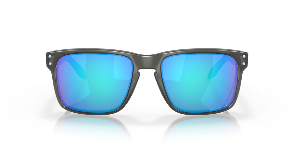 OO 9244 Oakley Holbrook (A) Matte Grey Smoke / Prizm Sapphire Polarised 56 56 / Polycarbonate / O_matter / Injected