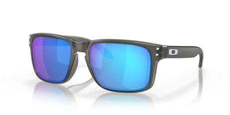OO 9244 Oakley Holbrook (A) Matte Grey Smoke / Prizm Sapphire Polarised 56 56 / Polycarbonate / O_matter / Injected