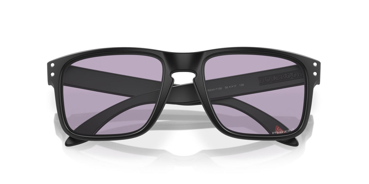 Oakley Holbrook (A) 0OO9244 924471 56 Matte Black / Prizm Slate 56 / Polycarbonate / O_matter / Injected
