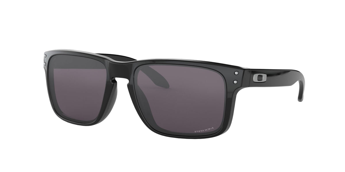 OO 9244 Oakley Holbrook (A) Polished Black /  Prizm Grey 56 / Plastic / Plastic
