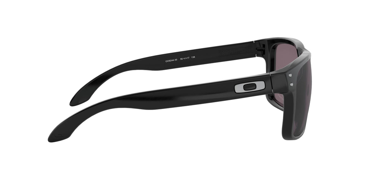 OO 9244 Oakley Holbrook (A) Polished Black /  Prizm Grey 56 / Plastic / Plastic