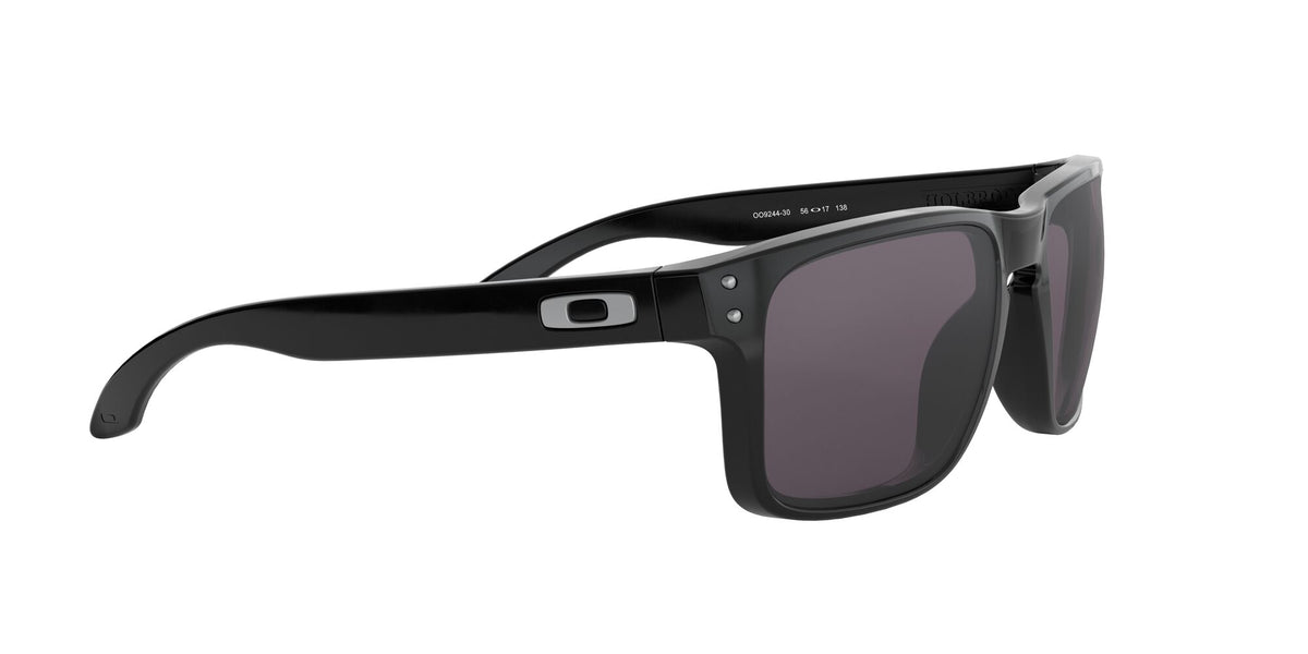 OO 9244 Oakley Holbrook (A) Polished Black /  Prizm Grey 56 / Plastic / Plastic