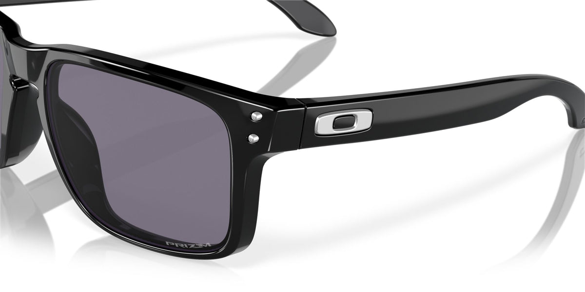 OO 9244 Oakley Holbrook (A) Polished Black /  Prizm Grey 56 / Plastic / Plastic