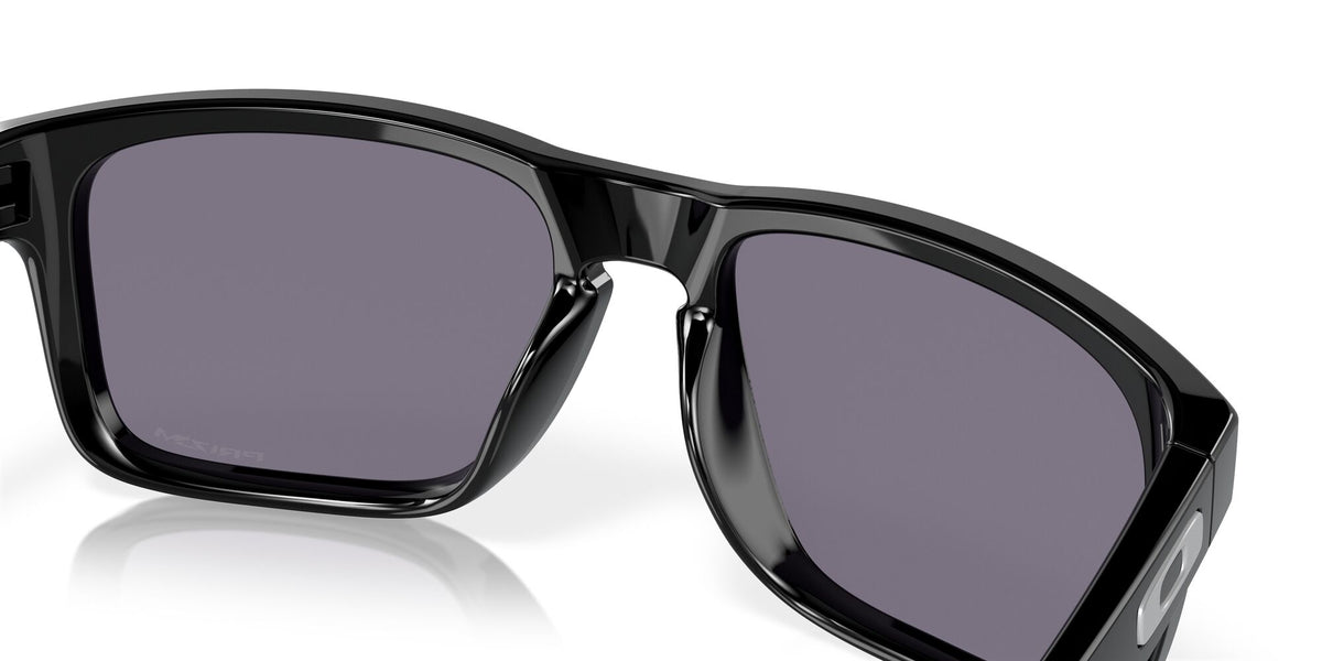OO 9244 Oakley Holbrook (A) Polished Black /  Prizm Grey 56 / Plastic / Plastic