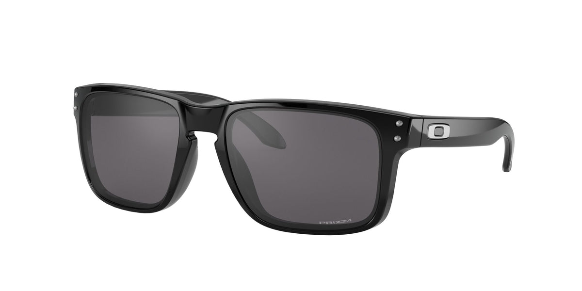 OO 9244 Oakley Holbrook (A) Polished Black /  Prizm Grey 56 / Plastic / Plastic