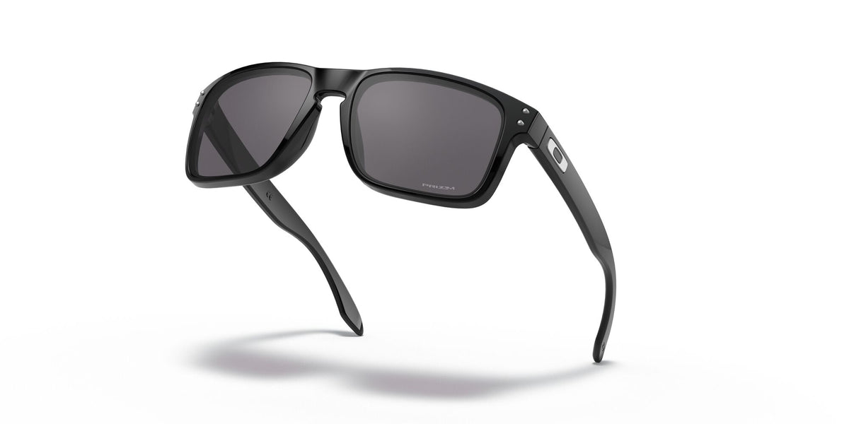 OO 9244 Oakley Holbrook (A) Polished Black /  Prizm Grey 56 / Plastic / Plastic