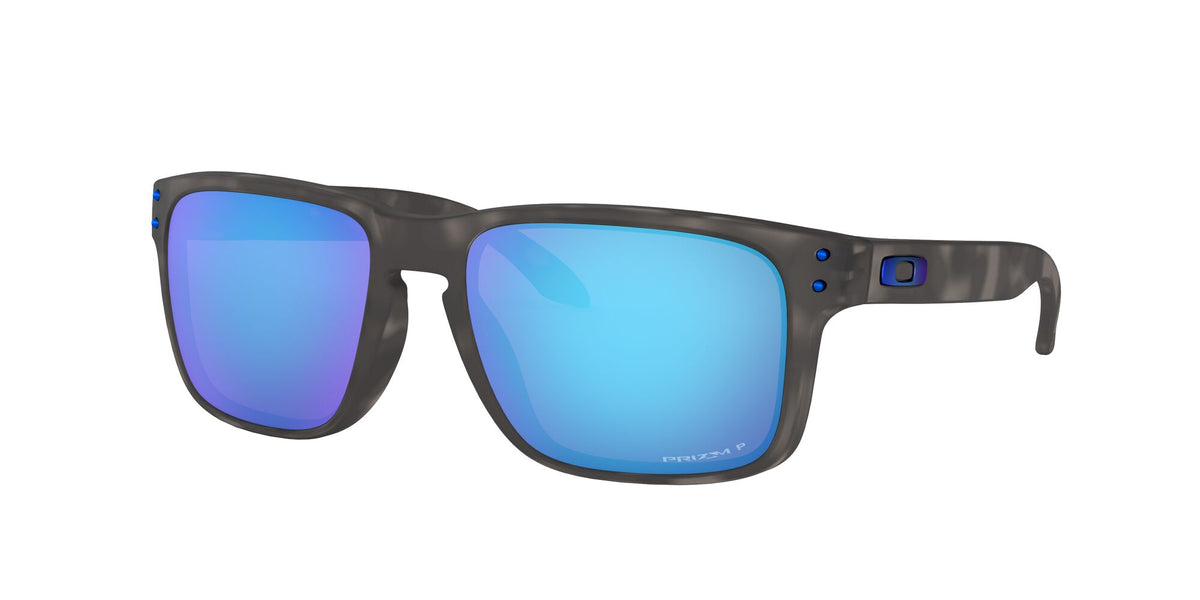 OO 9244 Oakley Holbrook (A) Matte Black Tortoise / Prizm Sapphire Polarised 56 56 / Plastic / Plastic