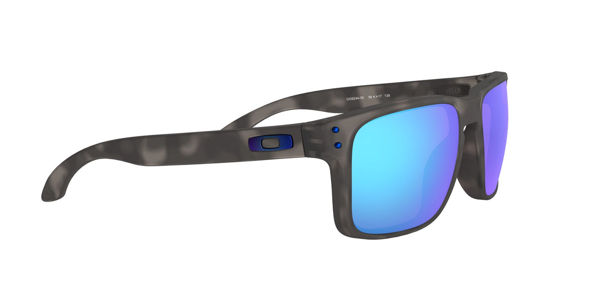 OO 9244 Oakley Holbrook (A) Matte Black Tortoise / Prizm Sapphire Polarised 56 56 / Plastic / Plastic