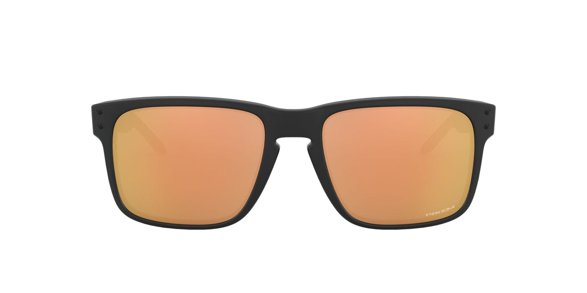 Oakley Holbrook (A) 0OO9244 924449 56 Matte Black / Prizm Rose Gold 56 / Plastic / Plastic