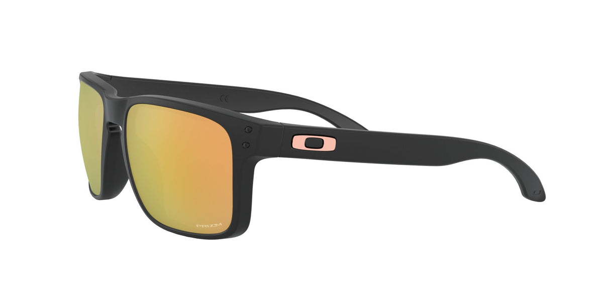 Oakley Holbrook (A) 0OO9244 924449 56 Matte Black / Prizm Rose Gold 56 / Plastic / Plastic