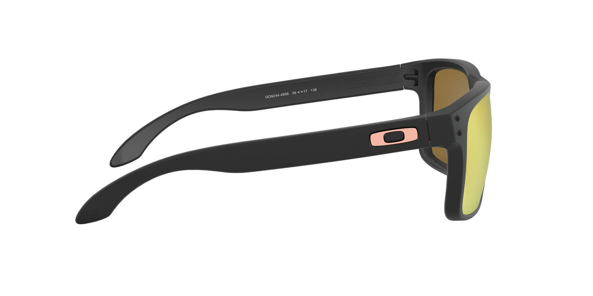 Oakley Holbrook (A) 0OO9244 924449 56 Matte Black / Prizm Rose Gold 56 / Plastic / Plastic