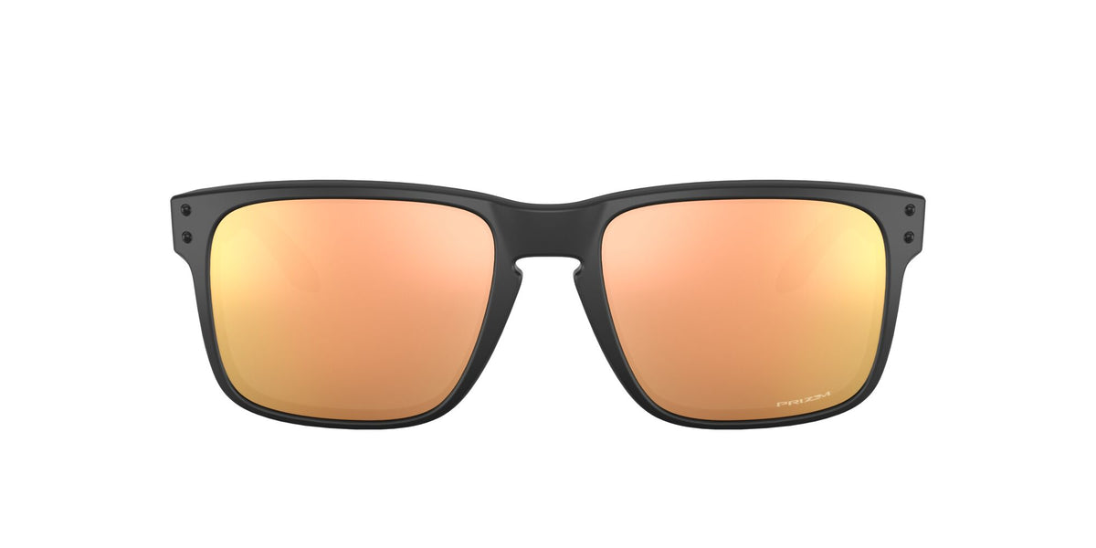Oakley Holbrook (A) 0OO9244 924449 56 Matte Black / Prizm Rose Gold 56 / Plastic / Plastic